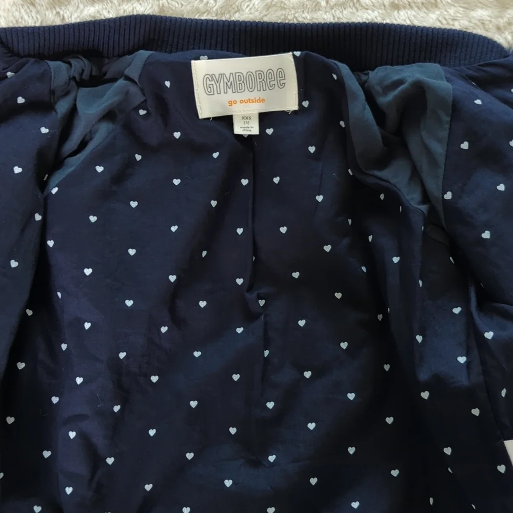 GYMBOREE | Faux Fur Navy Jacket - Picture 6 of 12
